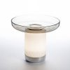 Artemide Bontà Akkuleuchte mit Platte, grau