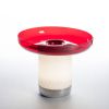 Artemide Bontà Akkuleuchte mit Platte, rot
