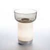 Artemide Bontà Akkuleuchte mit Schale, grau
