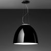 Artemide Nur Gloss Sospensione Halogen schwarz-glänzend