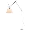 Artemide Tolomeo Mega Terra mit Dimmer mit Pergament-Schirm Ø 36 cm
