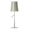Foscarini Birdie Grande Tavolo Ein & Ausschalter, grau