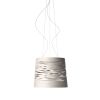 Foscarini Tress Sospensione Grande beige, Pendellänge 350 cm