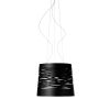 Foscarini Tress Sospensione Grande schwarz, Pendellänge 350 cm