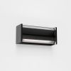 ip44.de slat Wandleuchte deep black (schwarz)