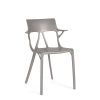 Kartell A.I. Chair Armlehnstuhl grau