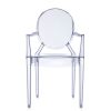 Kartell Louis Ghost Armlehnstuhl eisblau