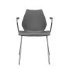 Kartell Maui Armlehnstuhl anthrazit