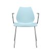Kartell Maui Armlehnstuhl azurblau