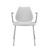 Kartell Maui Armlehnstuhl hellgrau