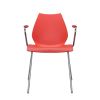 Kartell Maui Armlehnstuhl purpurrot