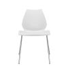 Kartell Maui Stuhl zinkweiß