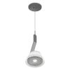 Occhio lei Sospeso Up 80-180 chrom matt, Body chrom-matt,  ring/cover chrom-matt