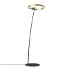 Occhio Mito raggio Stehleuchte Body schwarz-matt, Head bronze