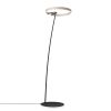 Occhio Mito raggio Stehleuchte Body schwarz-matt, Head gold matt