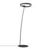 Occhio Mito raggio Stehleuchte Body schwarz-matt, Head schwarz matt