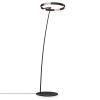 Occhio Mito raggio Stehleuchte Body schwarz-matt, Head phantom