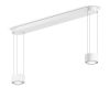 Occhio Sento LED E Sospeso Due weiß-glänzend, fix