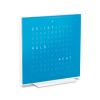QlockTwo Earth 13.5 Uhr (Deutsch) Blue Candy (Acryl blau)