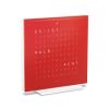 QlockTwo Earth 13.5 Uhr (Deutsch) Cherry Cake (Acryl rot)