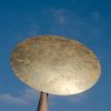 Schönecker Leuchten Sphera M mit E27-Sockel Schlagmetall Gold gecrashed