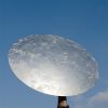 Schönecker Leuchten Sphera M mit E27-Sockel Schlagmetall Silber gecrashed